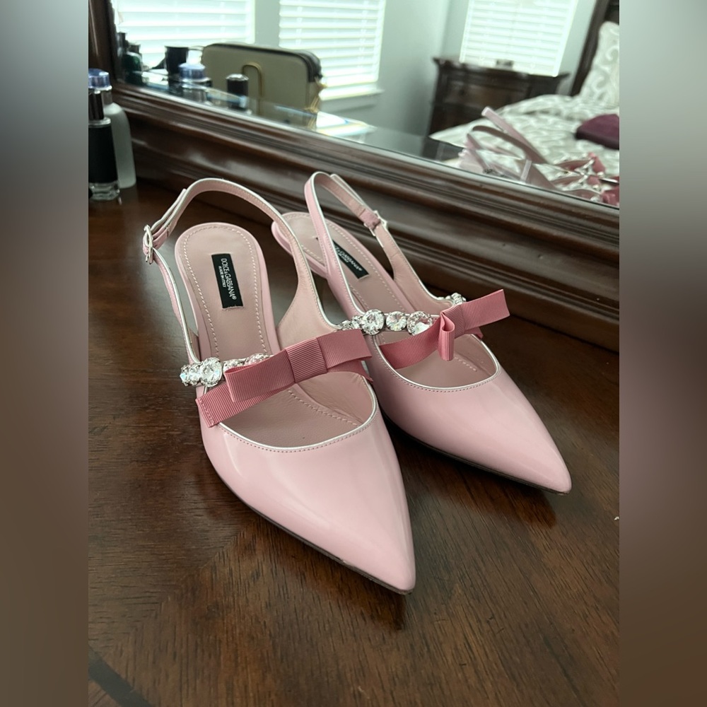 Dolce&Gabbana Lori Slingback Pumps